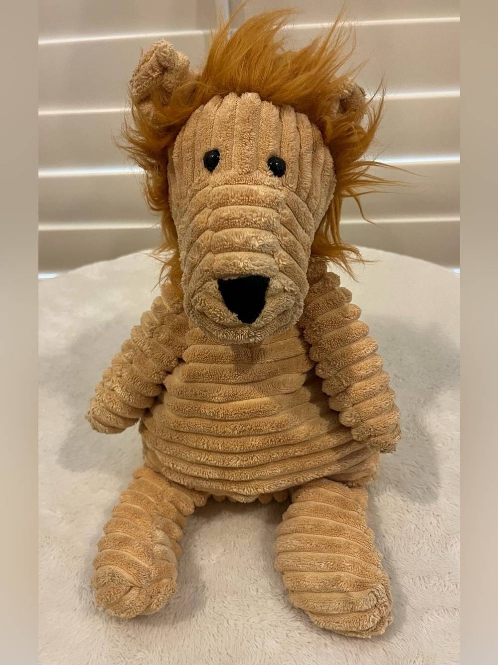 Jellycat Lion Cordy Roy 15” Golden Tan Soft Plush Stuffed Animal Toy